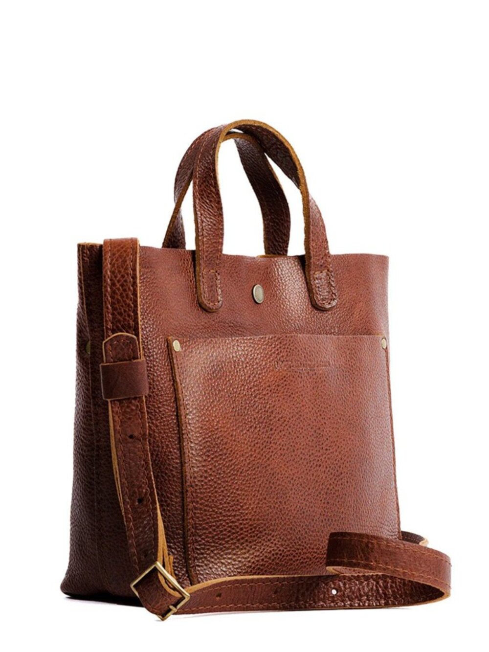 Portland Leather Classic Shoulder Bag – Full‑Grain Leather (Brand New) Classic - Picture 7 of 12